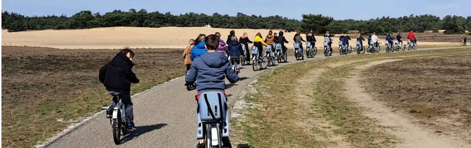 Op de fiets