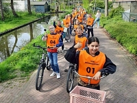 Foto bij artikel Fietsexamen voor groep 7