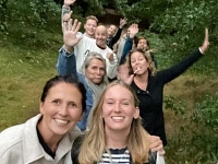 Foto bij artikel Team in het bos